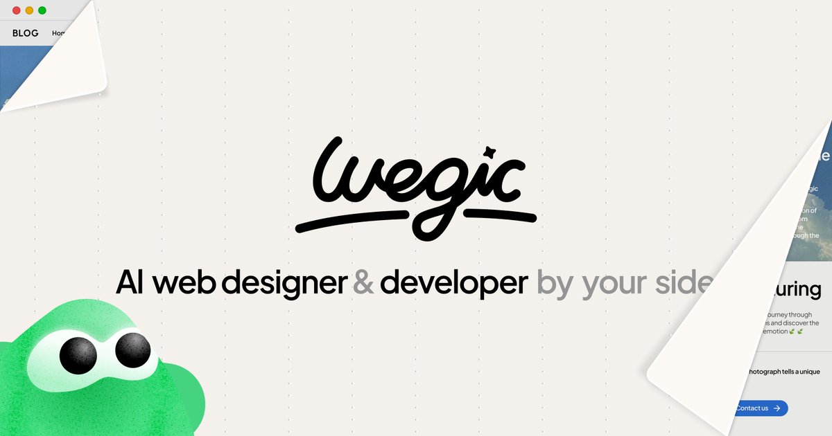 Wegic preview