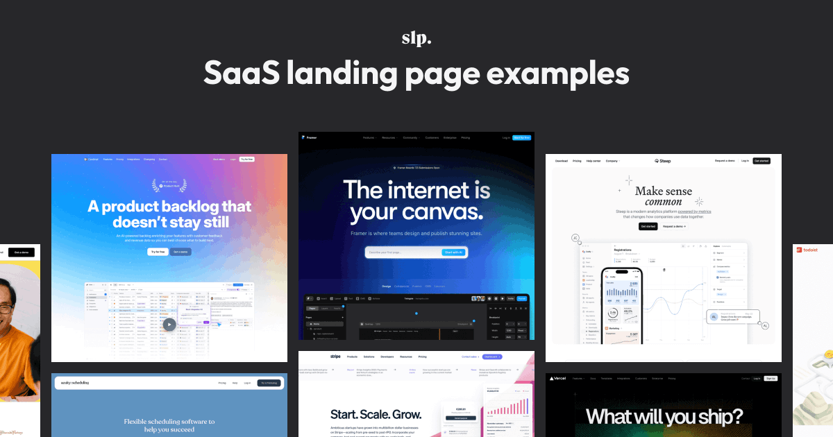 SaaS Landing Pages preview