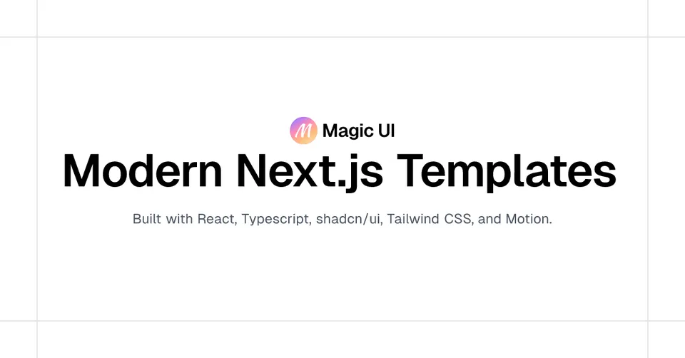 Magic UI preview