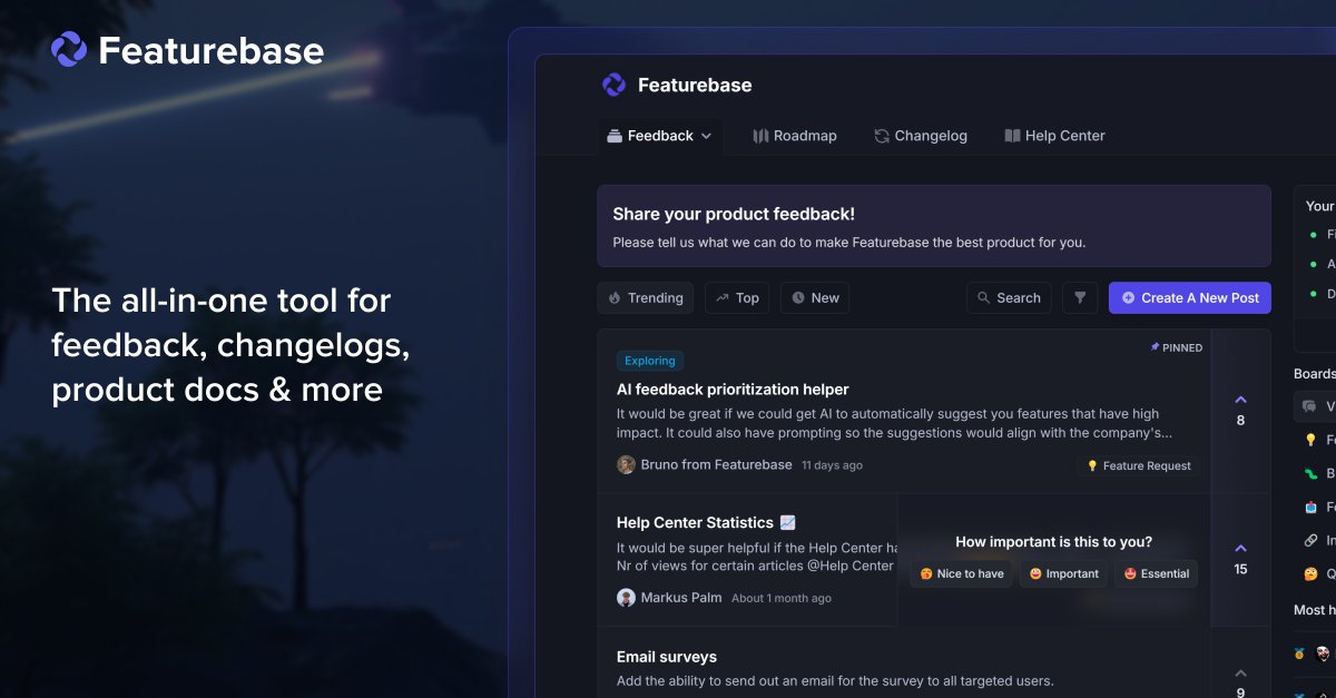 Featurebase preview