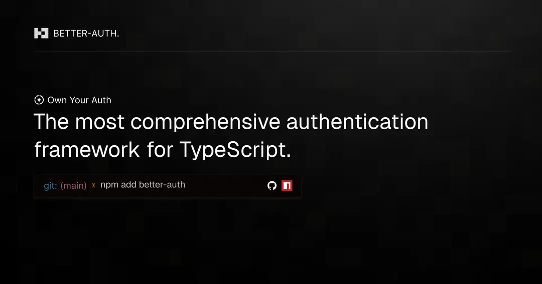Better Auth preview