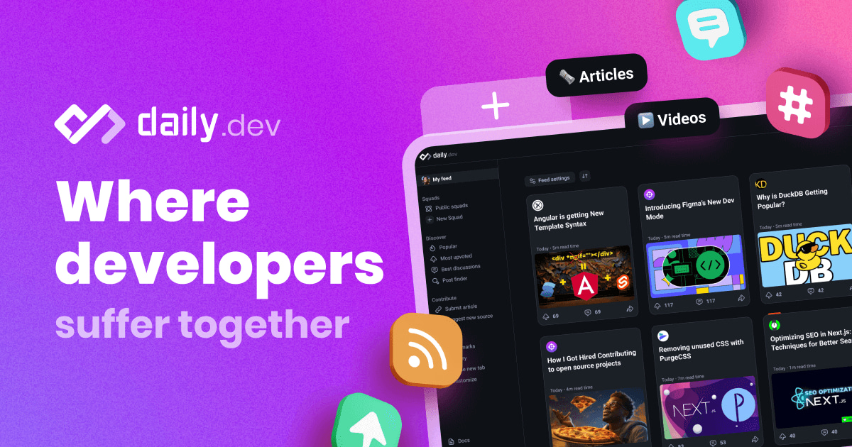 Daily.dev preview