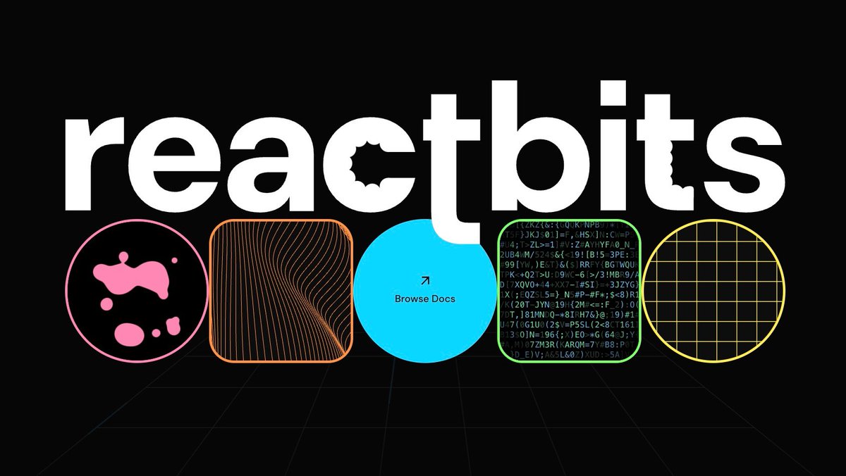 React Bits preview
